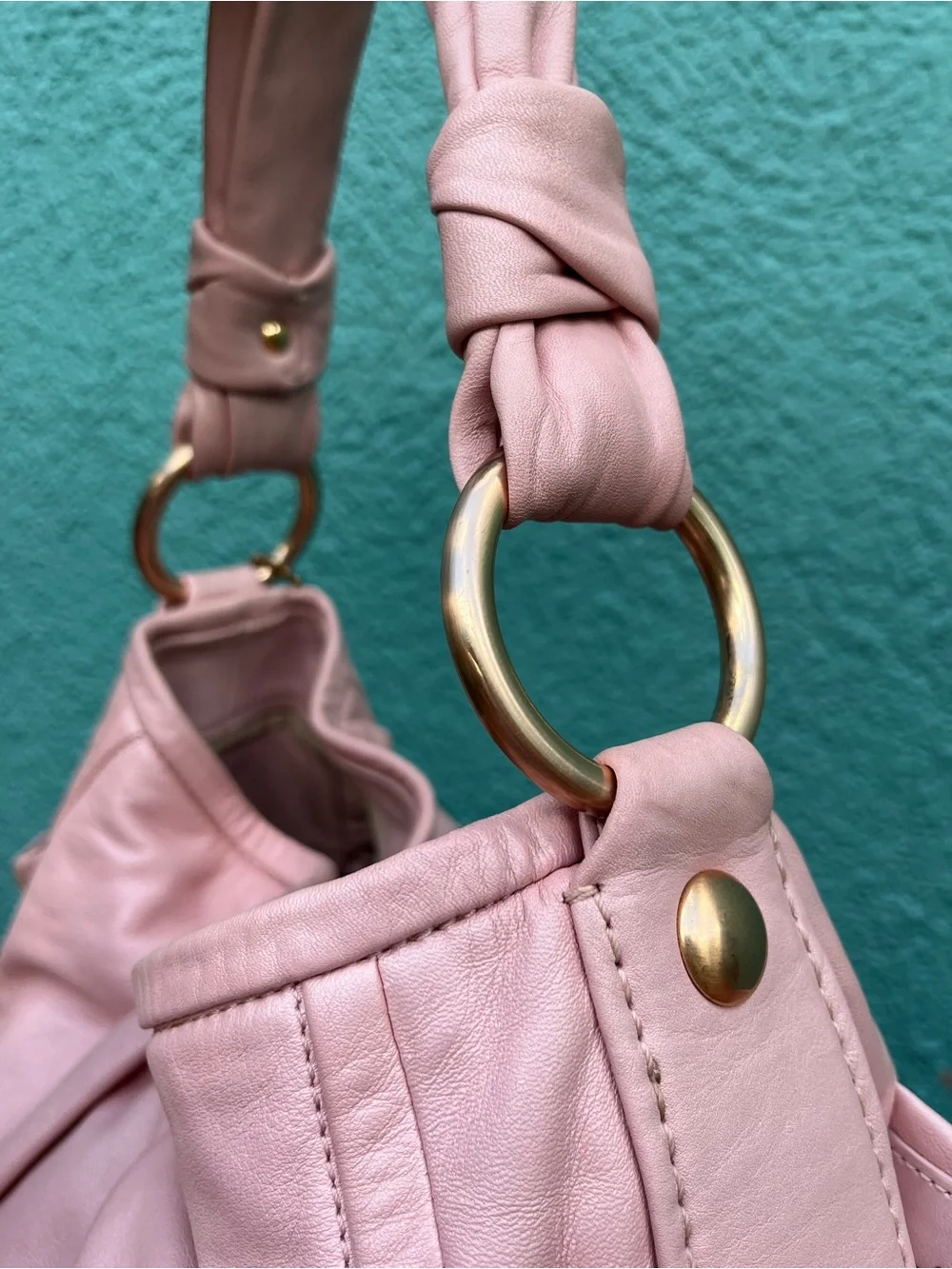 COACH Y2K slouchy pink Parker Hobo bag 13412